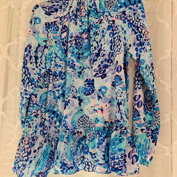 Lilly Pulitzer Tops Nwt Lilly Pulitzer Savannah Top Size Medium